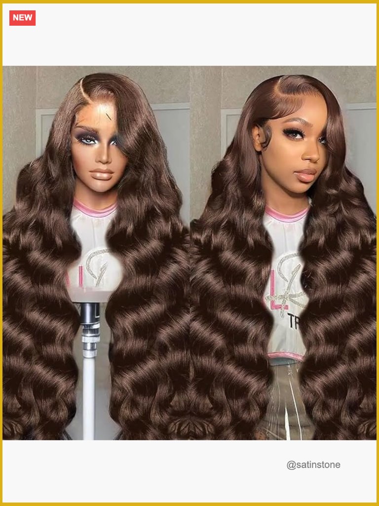 30 Inch 200 Density 13x6 Hd Body Wave Lace Front Wig Human Hair